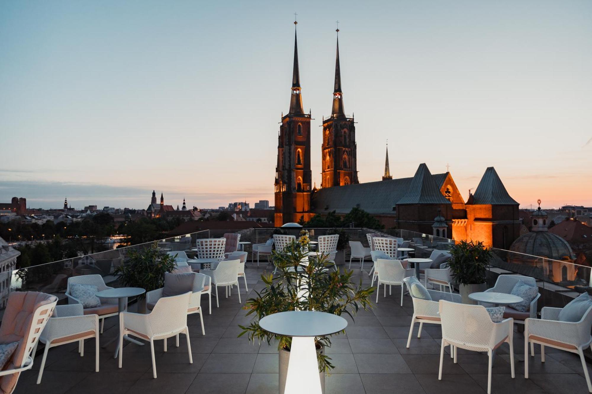 The Bridge Wroclaw - Mgallery Dış mekan fotoğraf Rooftop terrace