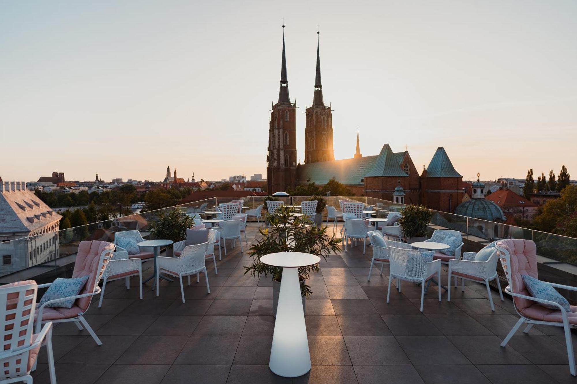 The Bridge Wroclaw - Mgallery Dış mekan fotoğraf Rooftop terrace